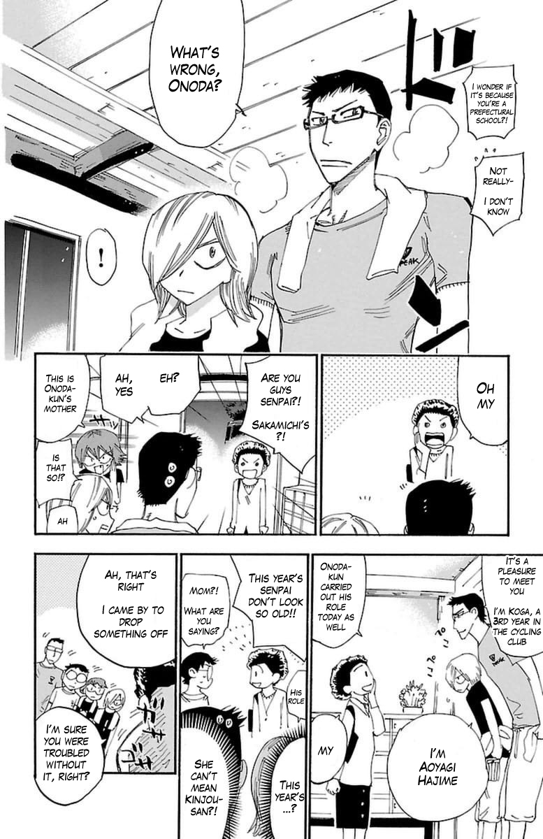 Yowamushi Pedal Chapter 353 page 5 - Chapter 353: The footsteps of hope