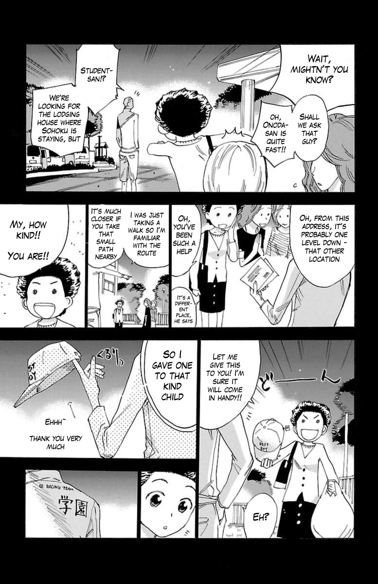Yowamushi Pedal Chapter 353 page 8 - Chapter 353: The footsteps of hope