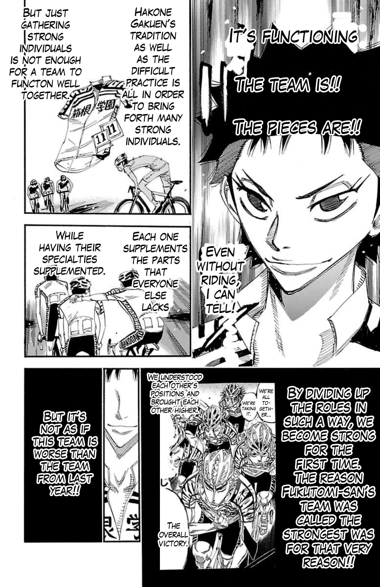 Yowamushi Pedal Chapter 355 page 10 - Chapter 355: The morning of the 2nd day
