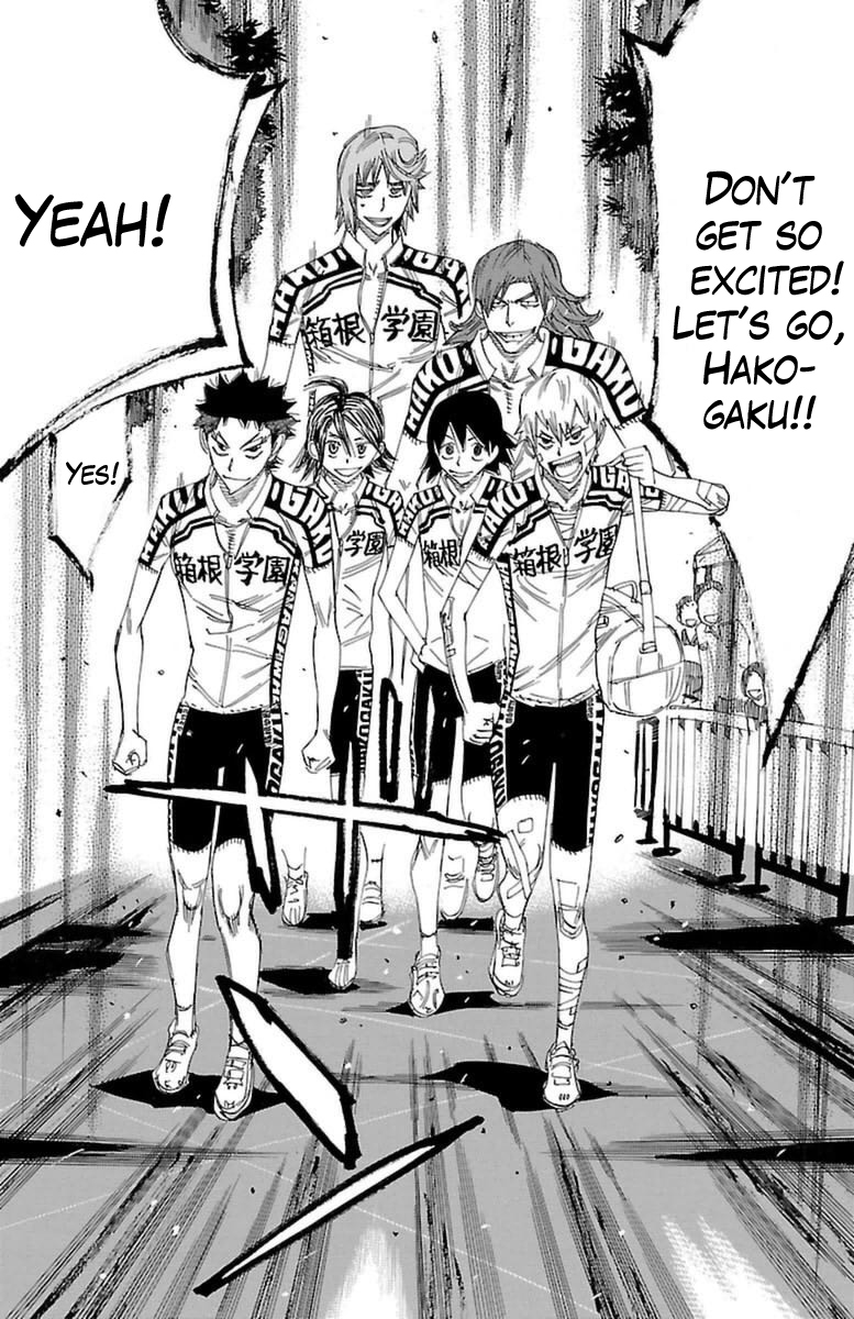 Yowamushi Pedal Chapter 355 page 12 - Chapter 355: The morning of the 2nd day
