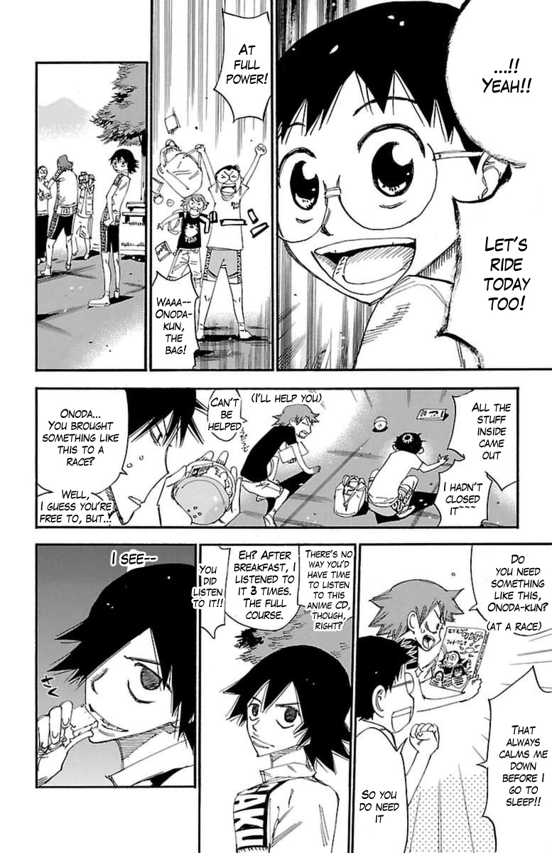 Yowamushi Pedal Chapter 355 page 16 - Chapter 355: The morning of the 2nd day
