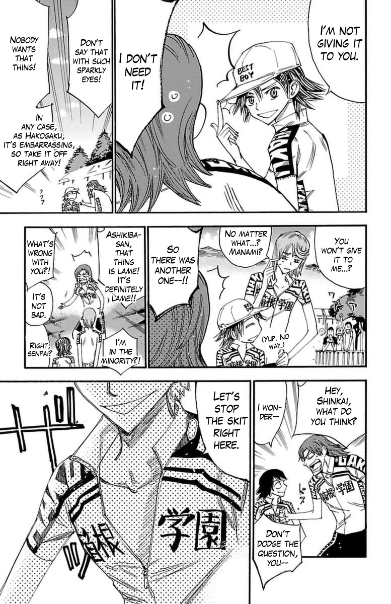 Yowamushi Pedal Chapter 355 page 8 - Chapter 355: The morning of the 2nd day
