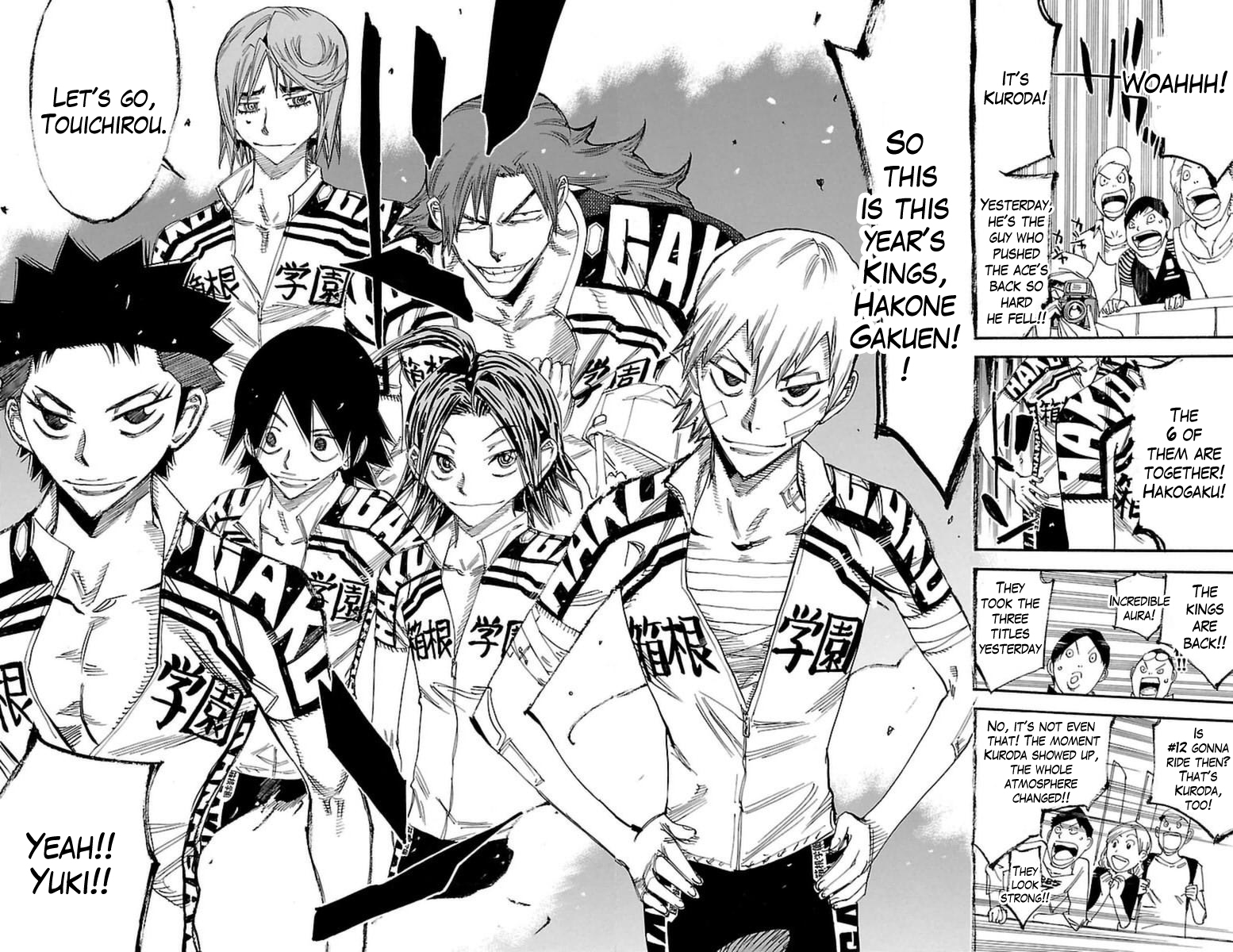 Yowamushi Pedal Chapter 355 page 9 - Chapter 355: The morning of the 2nd day