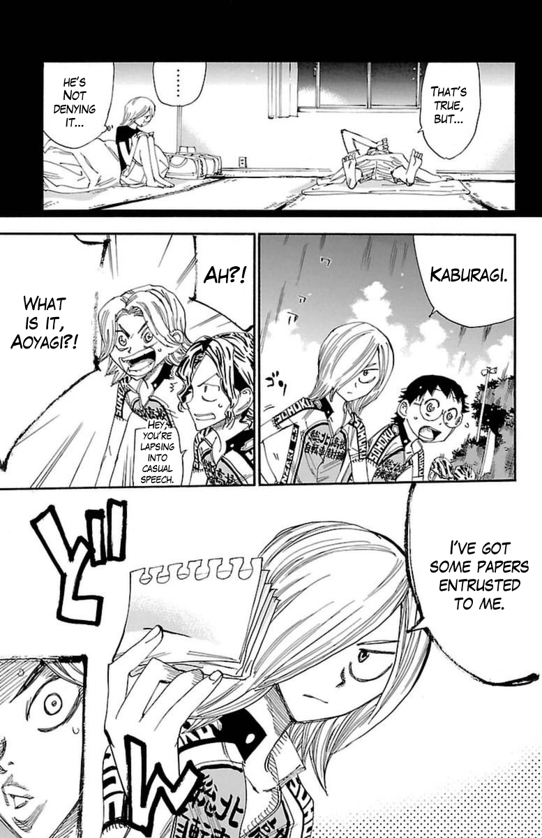 Yowamushi Pedal Chapter 356 page 14 - Chapter 356: Nickname