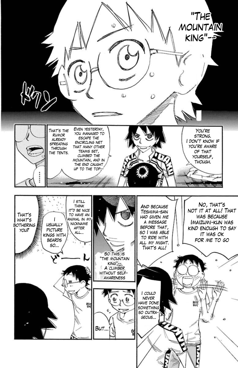 Yowamushi Pedal Chapter 356 page 5 - Chapter 356: Nickname