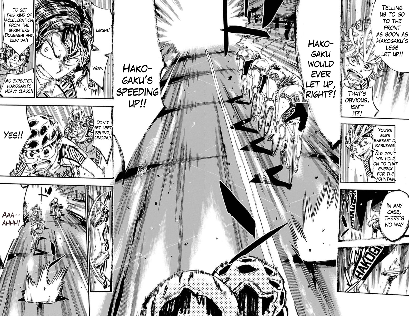 Yowamushi Pedal Chapter 357 page 20 - Chapter 357: The second day starts!!