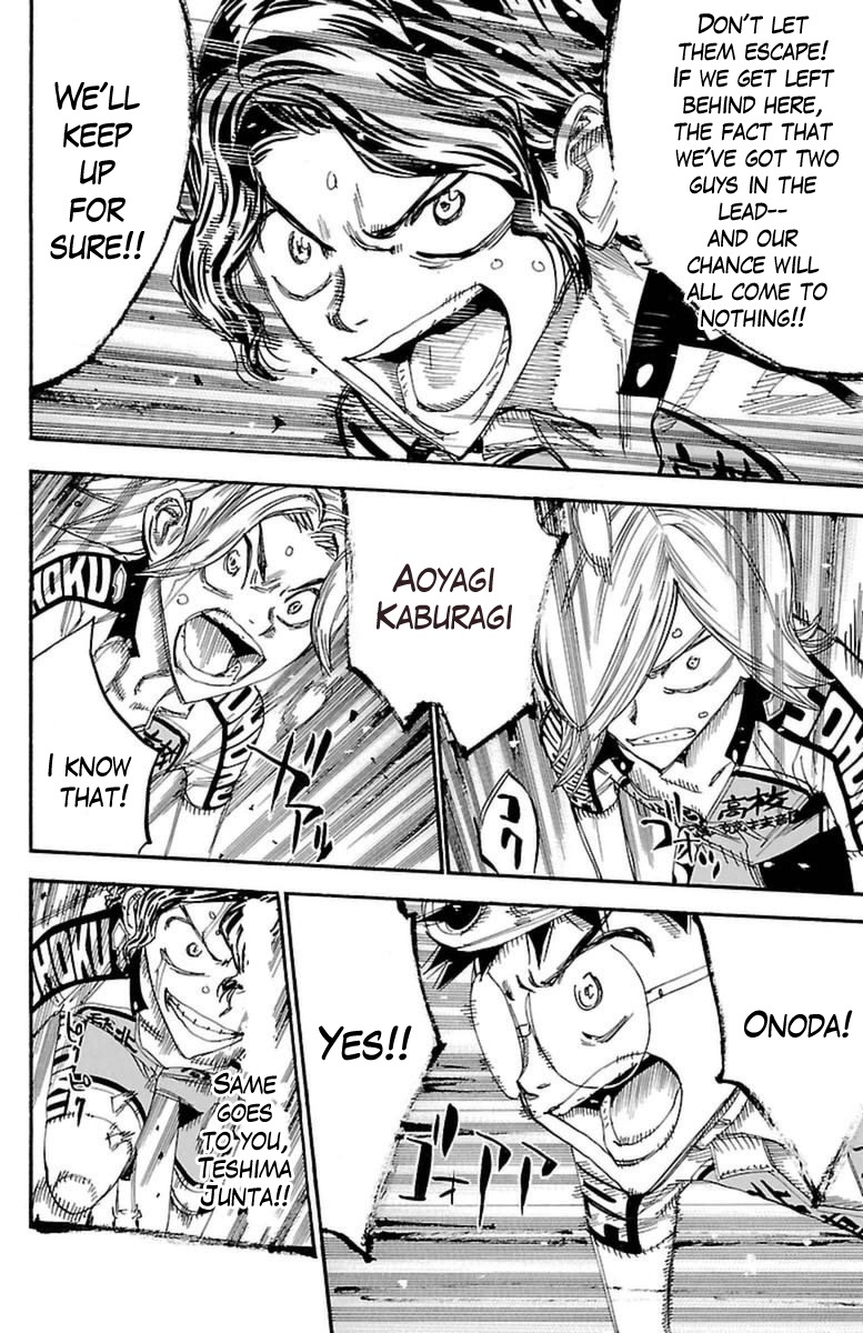 Yowamushi Pedal Chapter 357 page 21 - Chapter 357: The second day starts!!