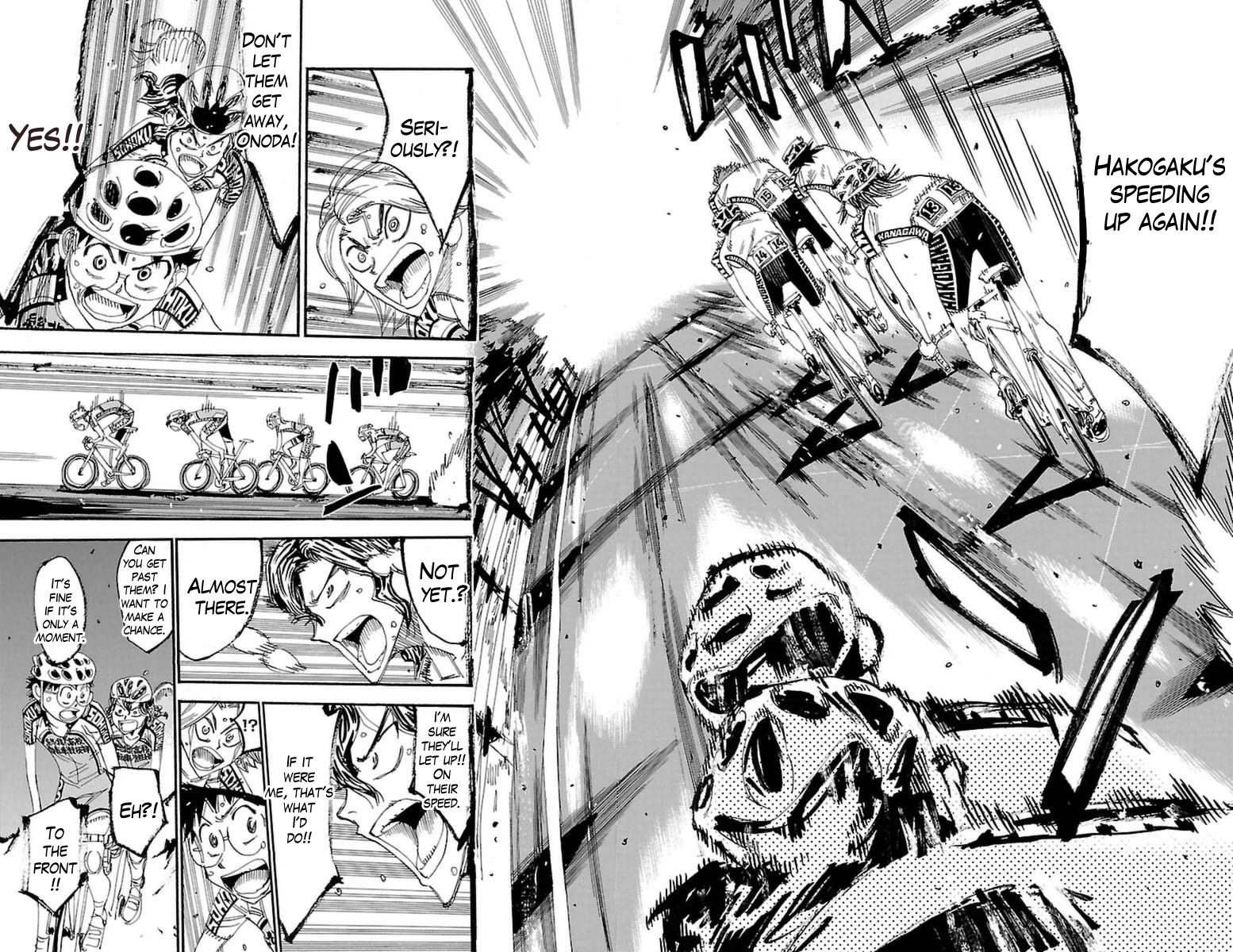 Yowamushi Pedal Chapter 357 page 23 - Chapter 357: The second day starts!!