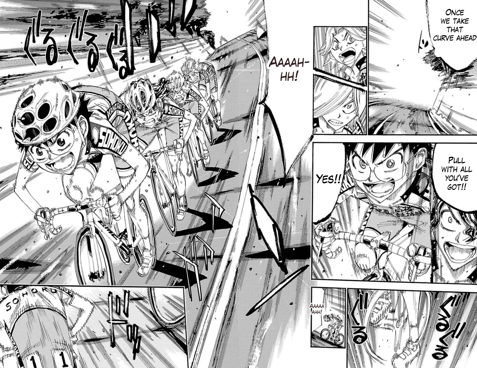 Yowamushi Pedal Chapter 357 page 24 - Chapter 357: The second day starts!!
