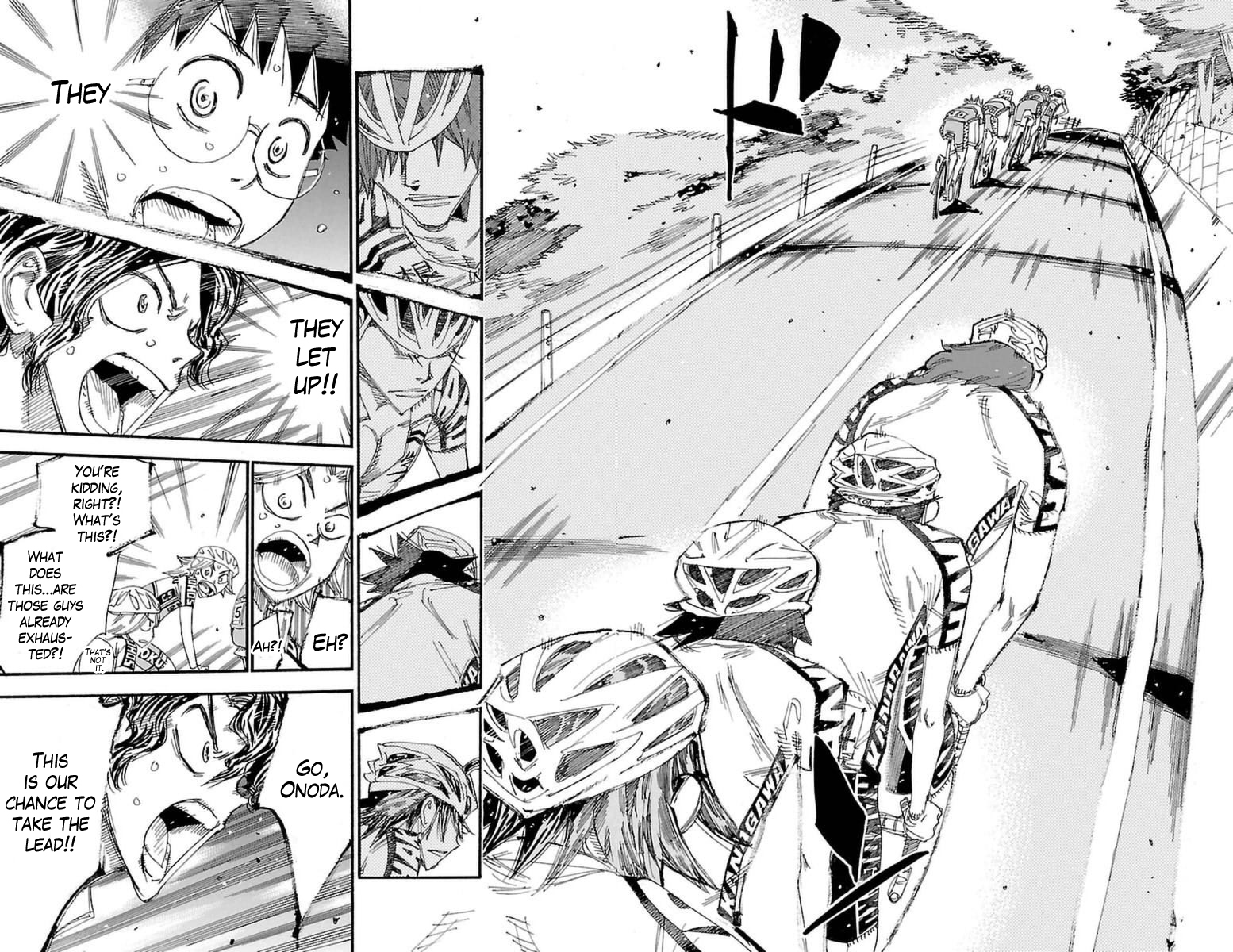 Yowamushi Pedal Chapter 357 page 25 - Chapter 357: The second day starts!!