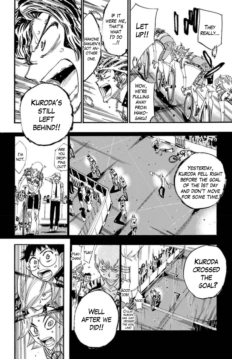 Yowamushi Pedal Chapter 357 page 26 - Chapter 357: The second day starts!!
