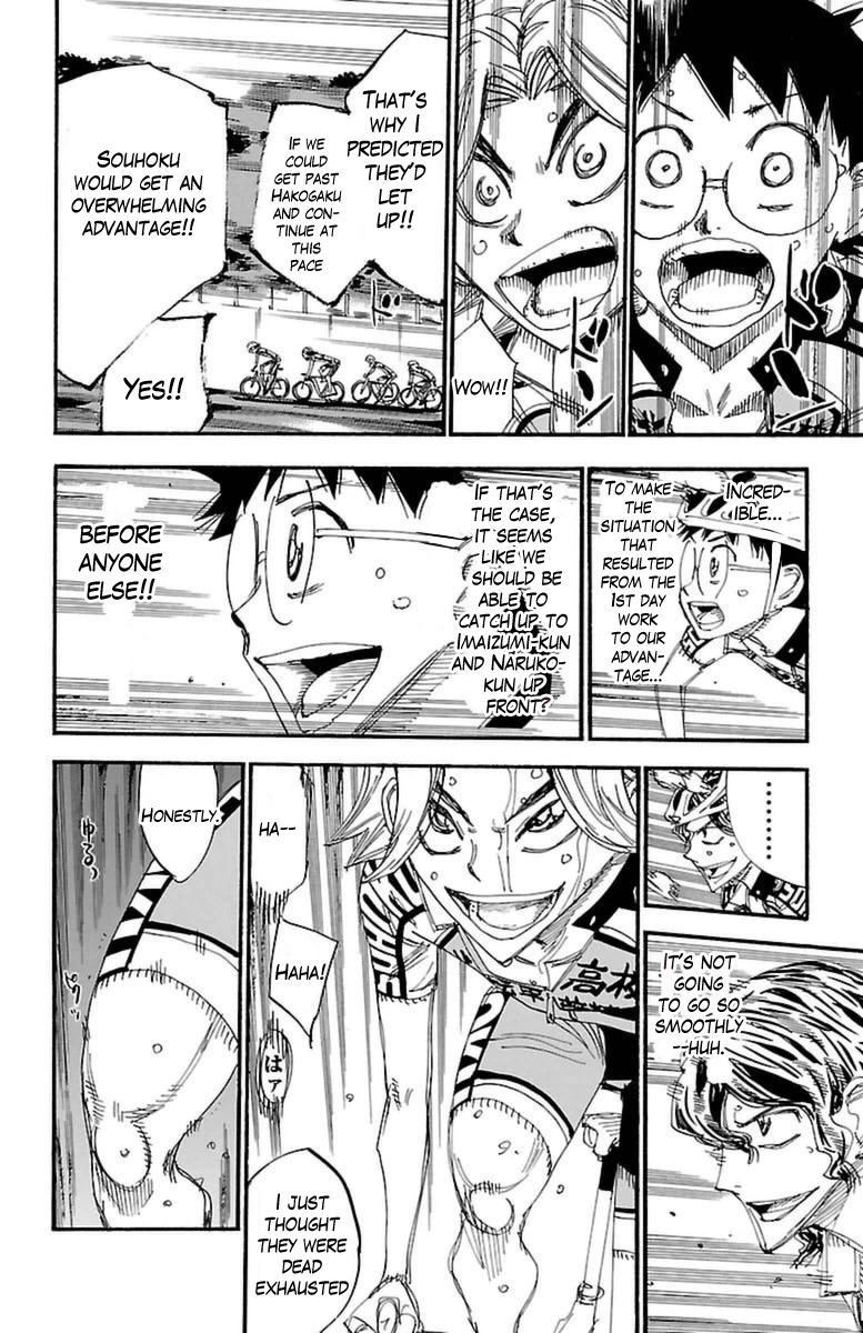 Yowamushi Pedal Chapter 357 page 28 - Chapter 357: The second day starts!!