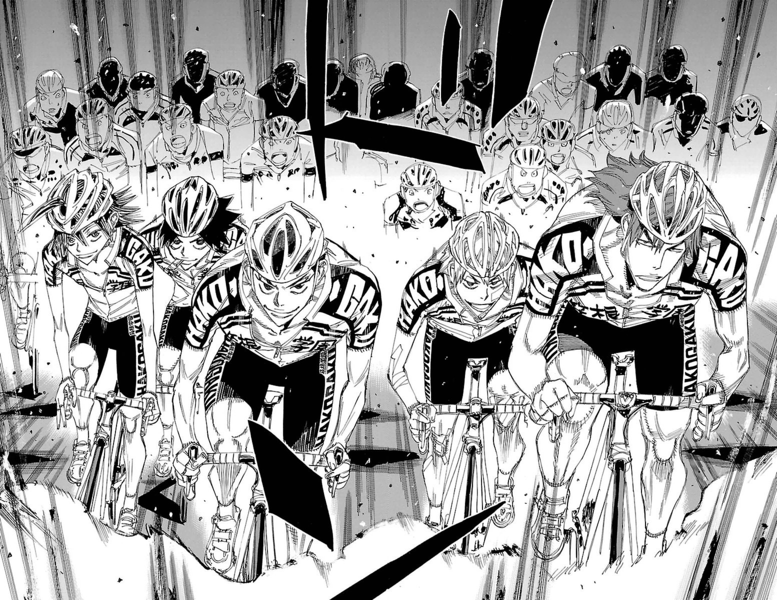 Yowamushi Pedal Chapter 358 page 11 - Chapter 358: Souhoku moves forward