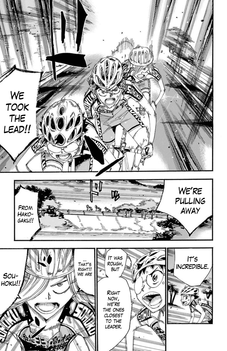 Yowamushi Pedal Chapter 358 page 5 - Chapter 358: Souhoku moves forward