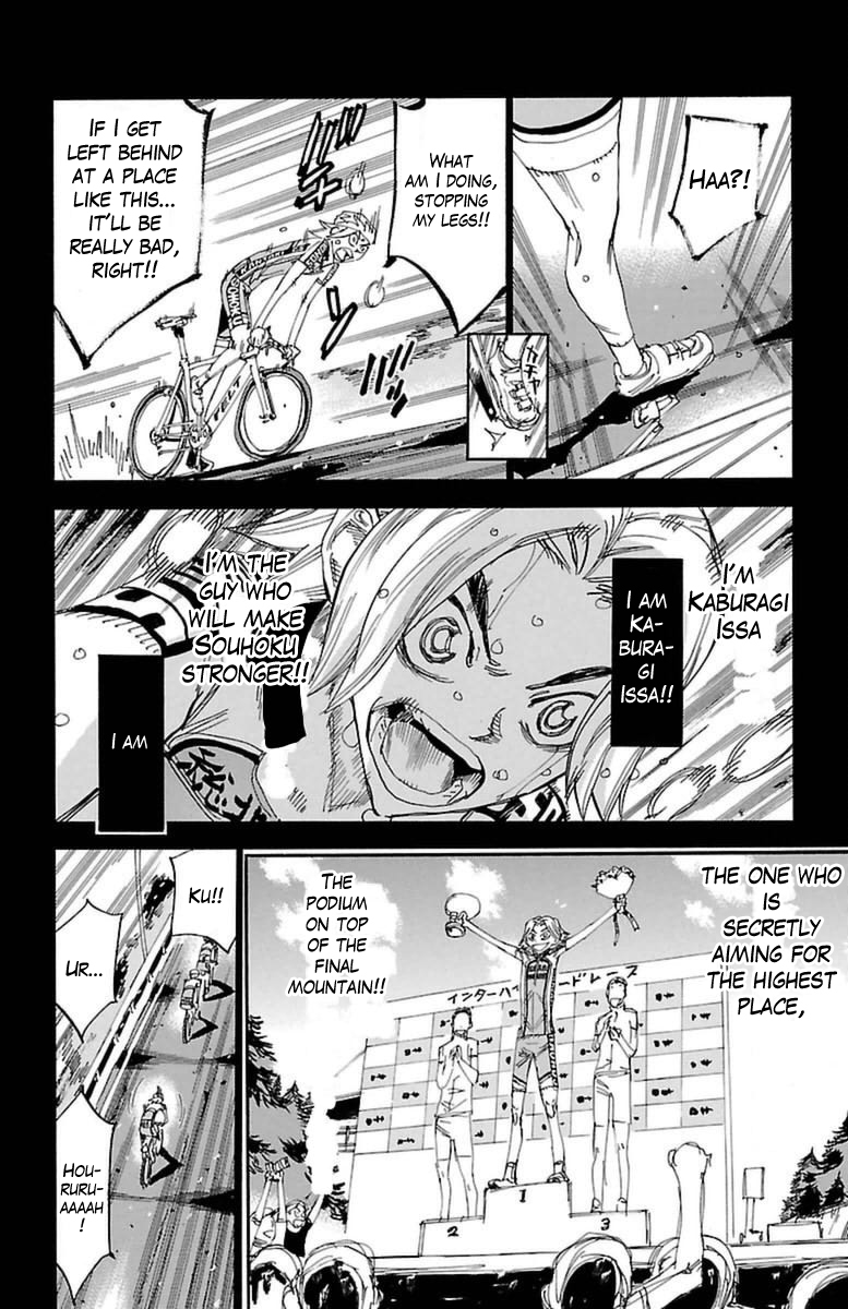 Yowamushi Pedal Chapter 358 page 9 - Chapter 358: Souhoku moves forward