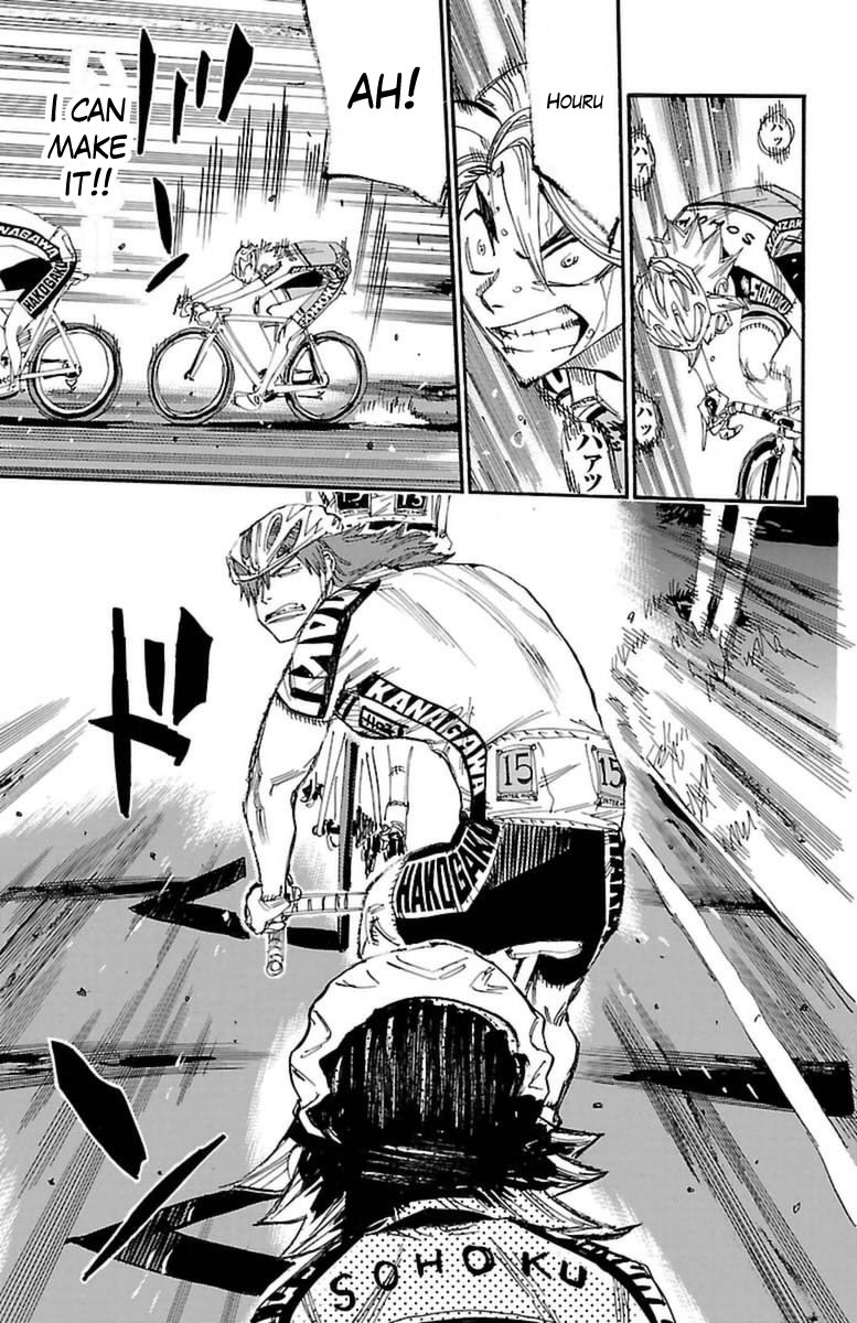 Yowamushi Pedal Chapter 359 page 11 - Chapter 359: Kaburagi's Struggle