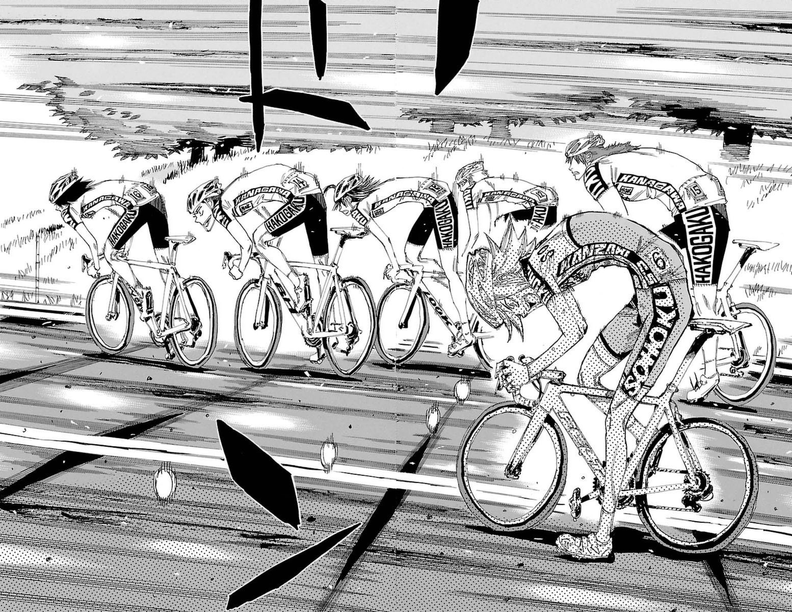 Yowamushi Pedal Chapter 359 page 7 - Chapter 359: Kaburagi's Struggle