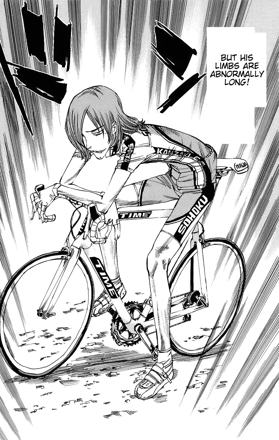 Yowamushi Pedal Chapter 36 page 11 - Chapter 36: The Peak Spider