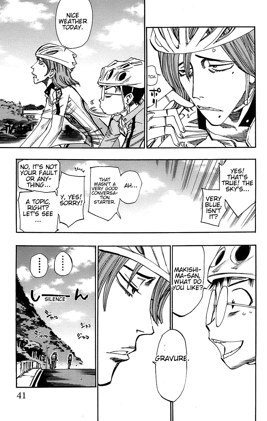 Yowamushi Pedal Chapter 36 page 15 - Chapter 36: The Peak Spider
