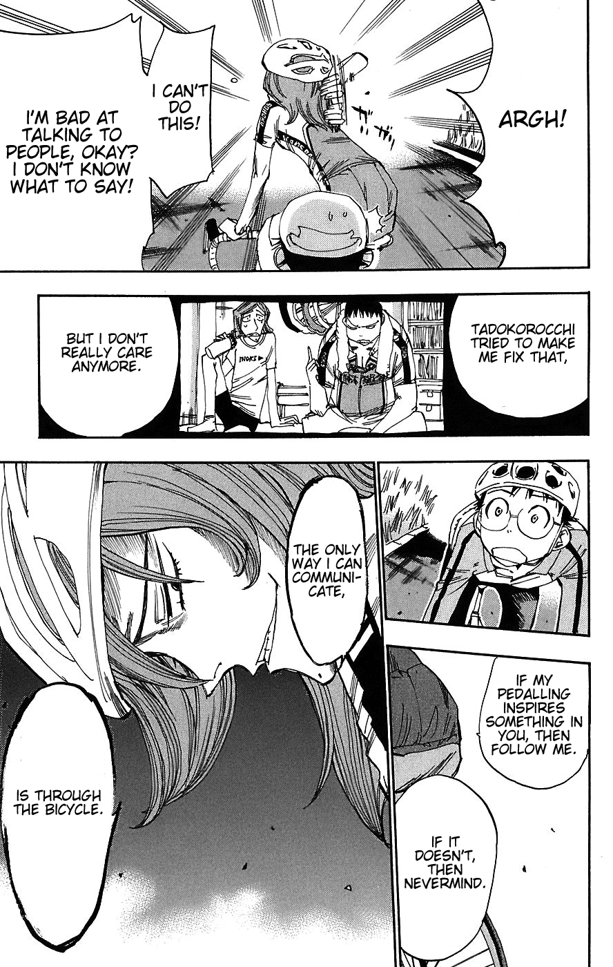Yowamushi Pedal Chapter 36 page 17 - Chapter 36: The Peak Spider