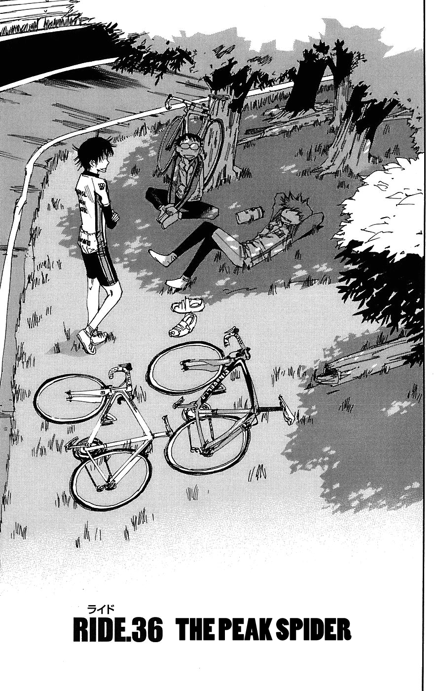 Yowamushi Pedal Chapter 36 page 7 - Chapter 36: The Peak Spider