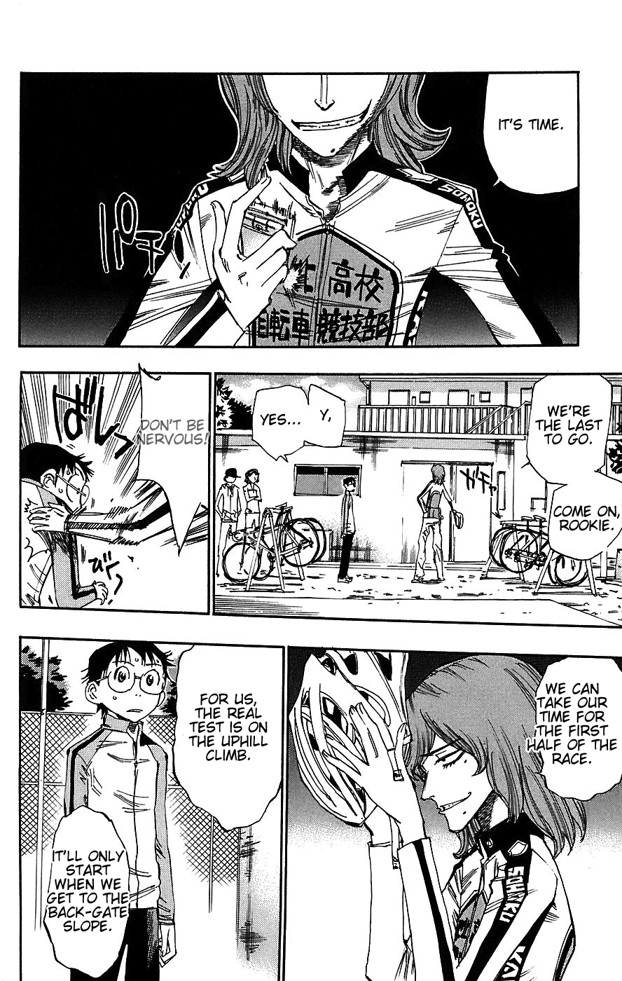 Yowamushi Pedal Chapter 36 page 8 - Chapter 36: The Peak Spider