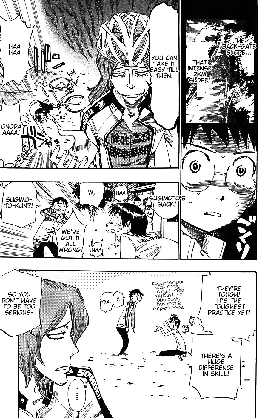 Yowamushi Pedal Chapter 36 page 9 - Chapter 36: The Peak Spider