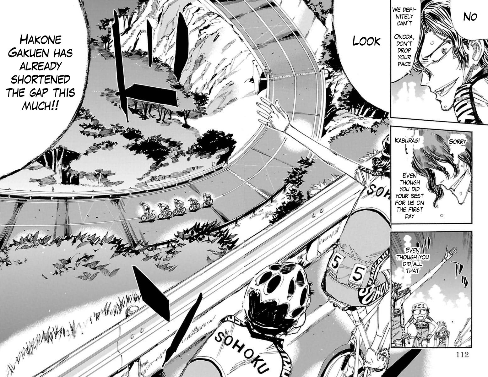 Yowamushi Pedal Chapter 360 page 13 - Chapter 360: Teshima and onoda
