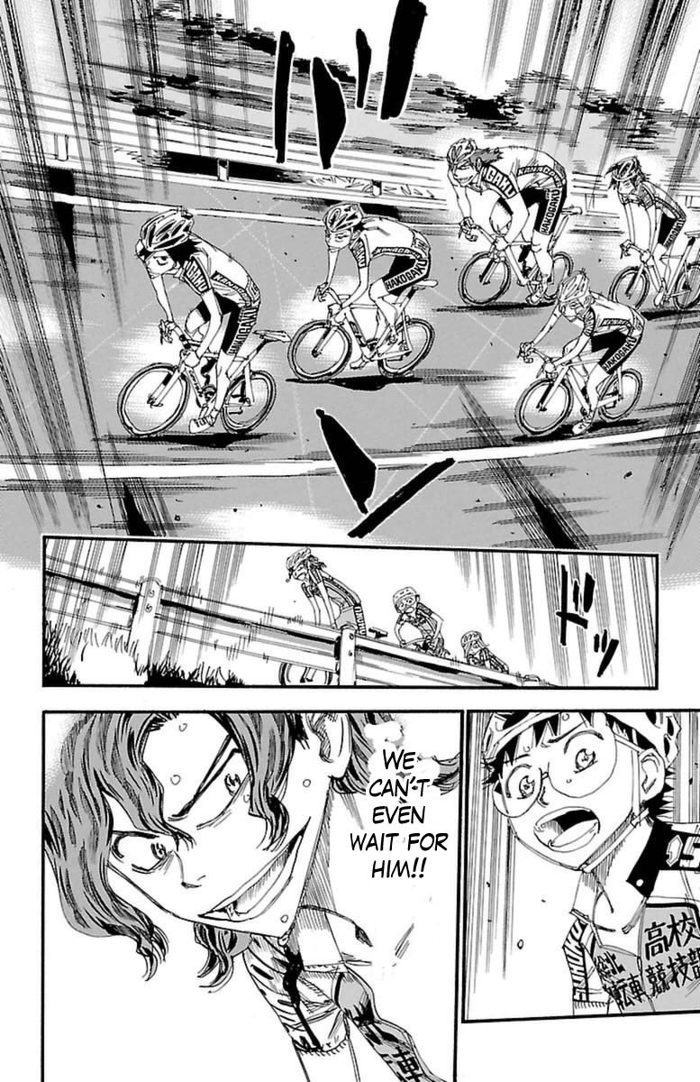 Yowamushi Pedal Chapter 360 page 14 - Chapter 360: Teshima and onoda