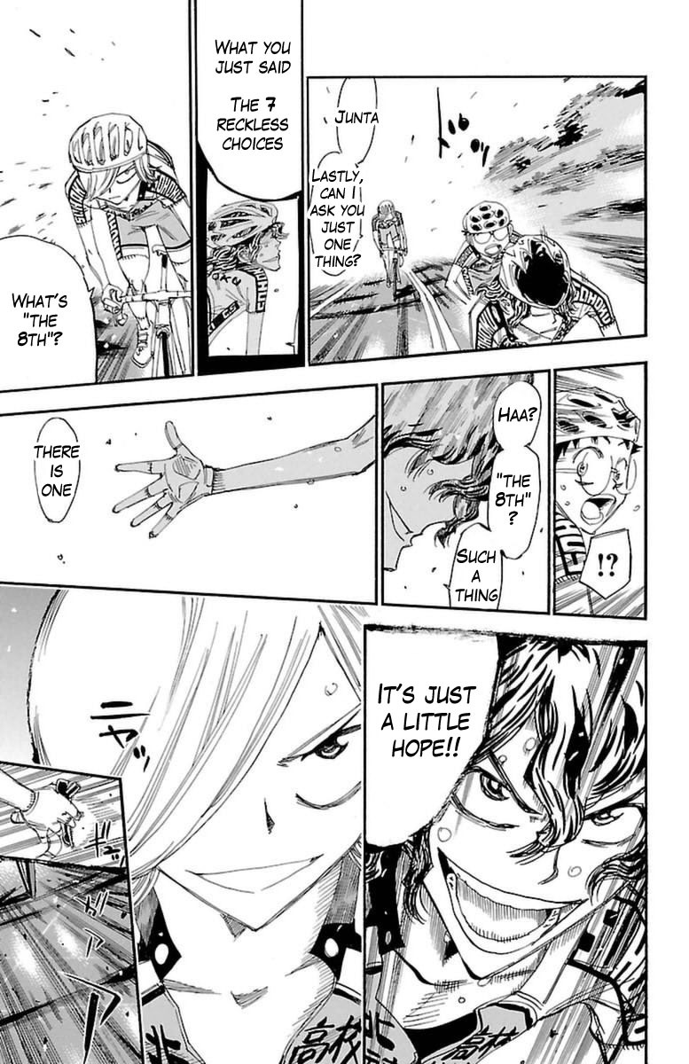 Yowamushi Pedal Chapter 361 page 11 - Chapter 361: The Final Decision