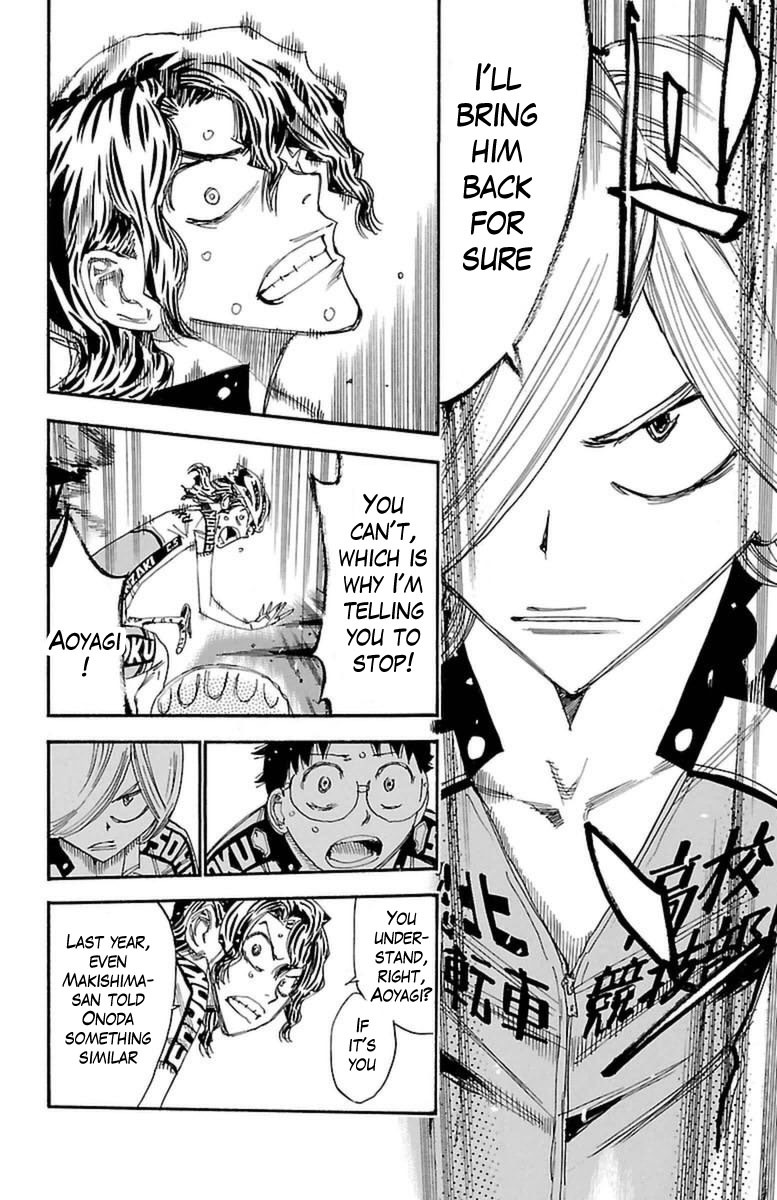 Yowamushi Pedal Chapter 361 page 3 - Chapter 361: The Final Decision