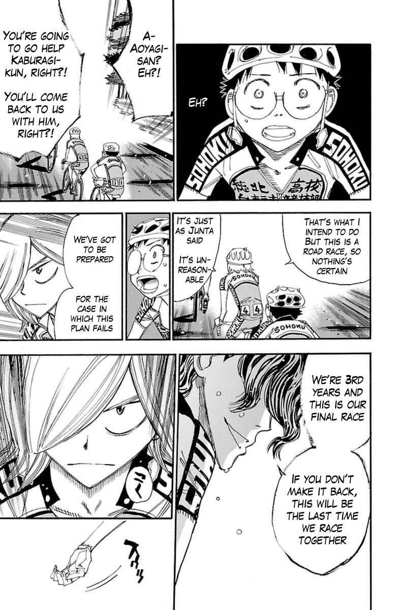 Yowamushi Pedal Chapter 361 page 8 - Chapter 361: The Final Decision