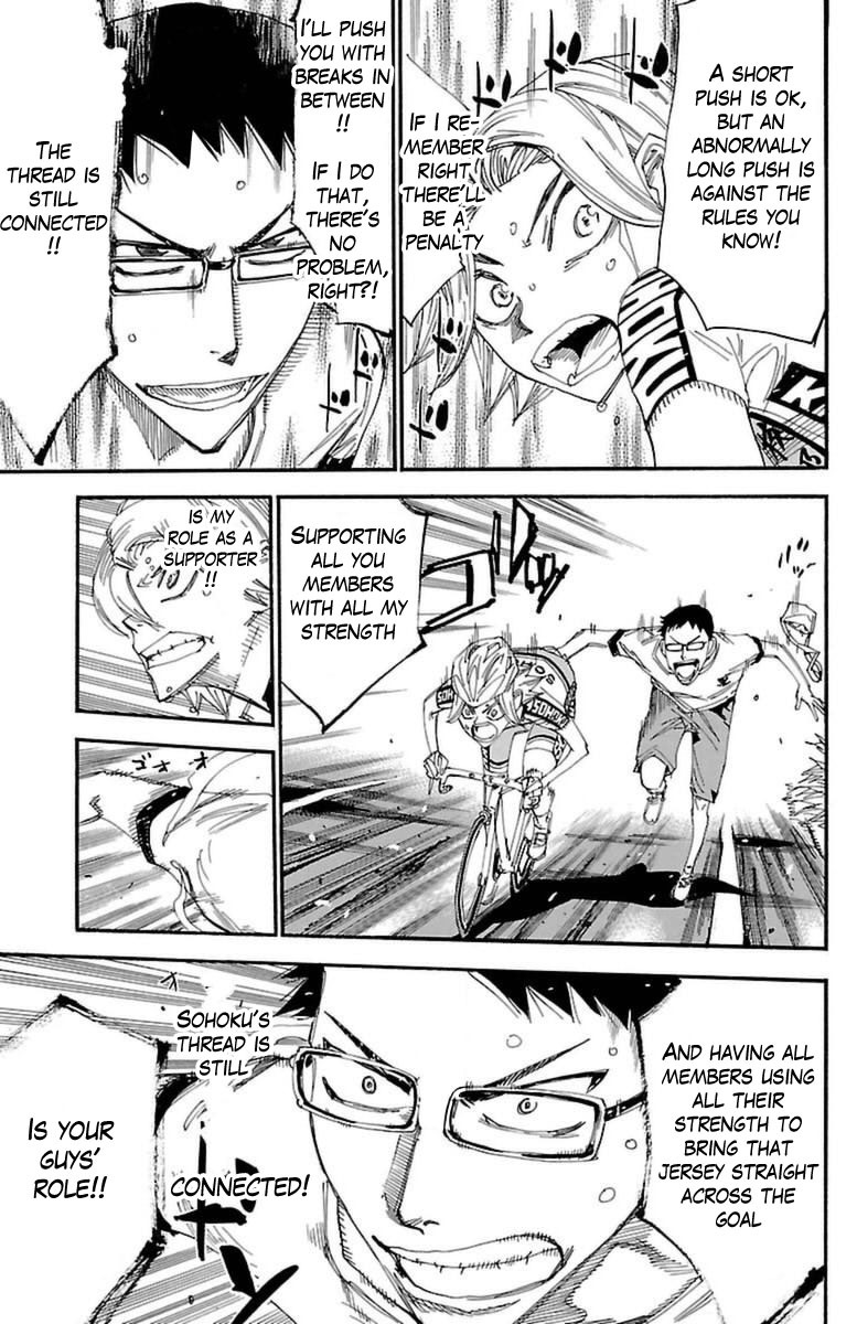 Yowamushi Pedal Chapter 362 page 10 - Chapter 362: Koga's Yell!!