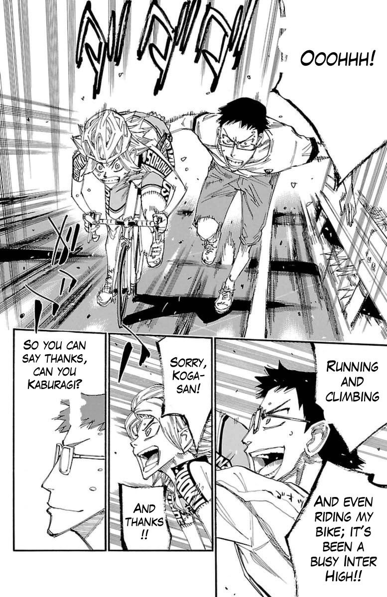 Yowamushi Pedal Chapter 362 page 11 - Chapter 362: Koga's Yell!!