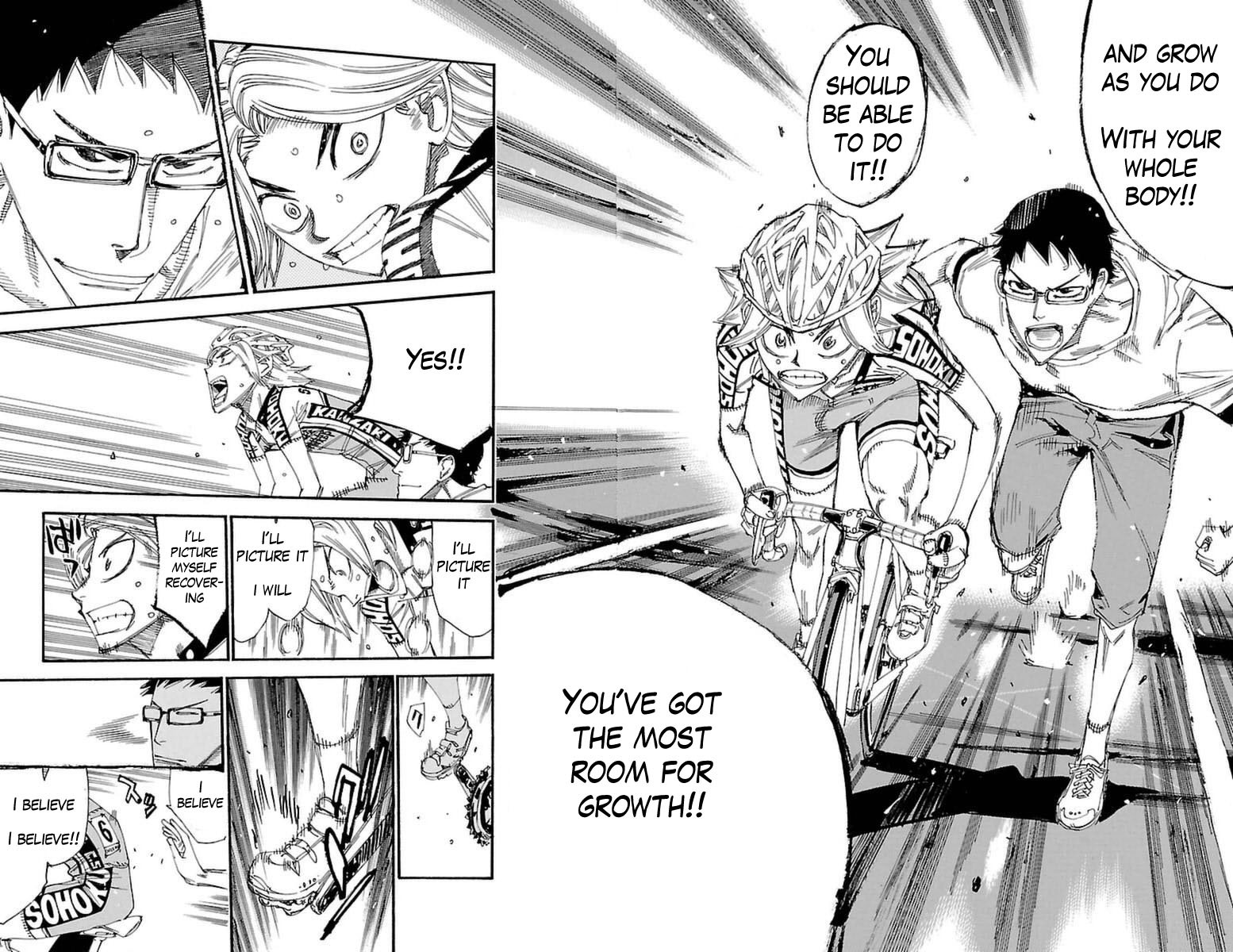 Yowamushi Pedal Chapter 362 page 13 - Chapter 362: Koga's Yell!!