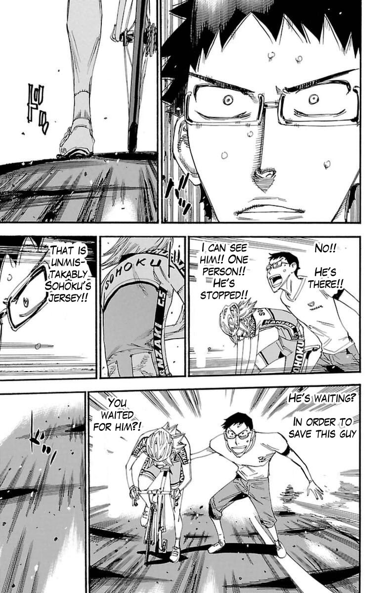 Yowamushi Pedal Chapter 362 page 16 - Chapter 362: Koga's Yell!!