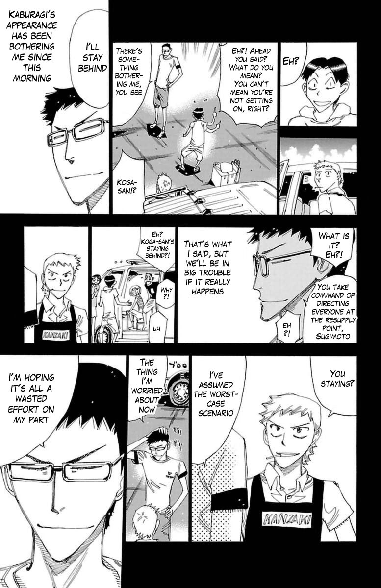 Yowamushi Pedal Chapter 362 page 6 - Chapter 362: Koga's Yell!!