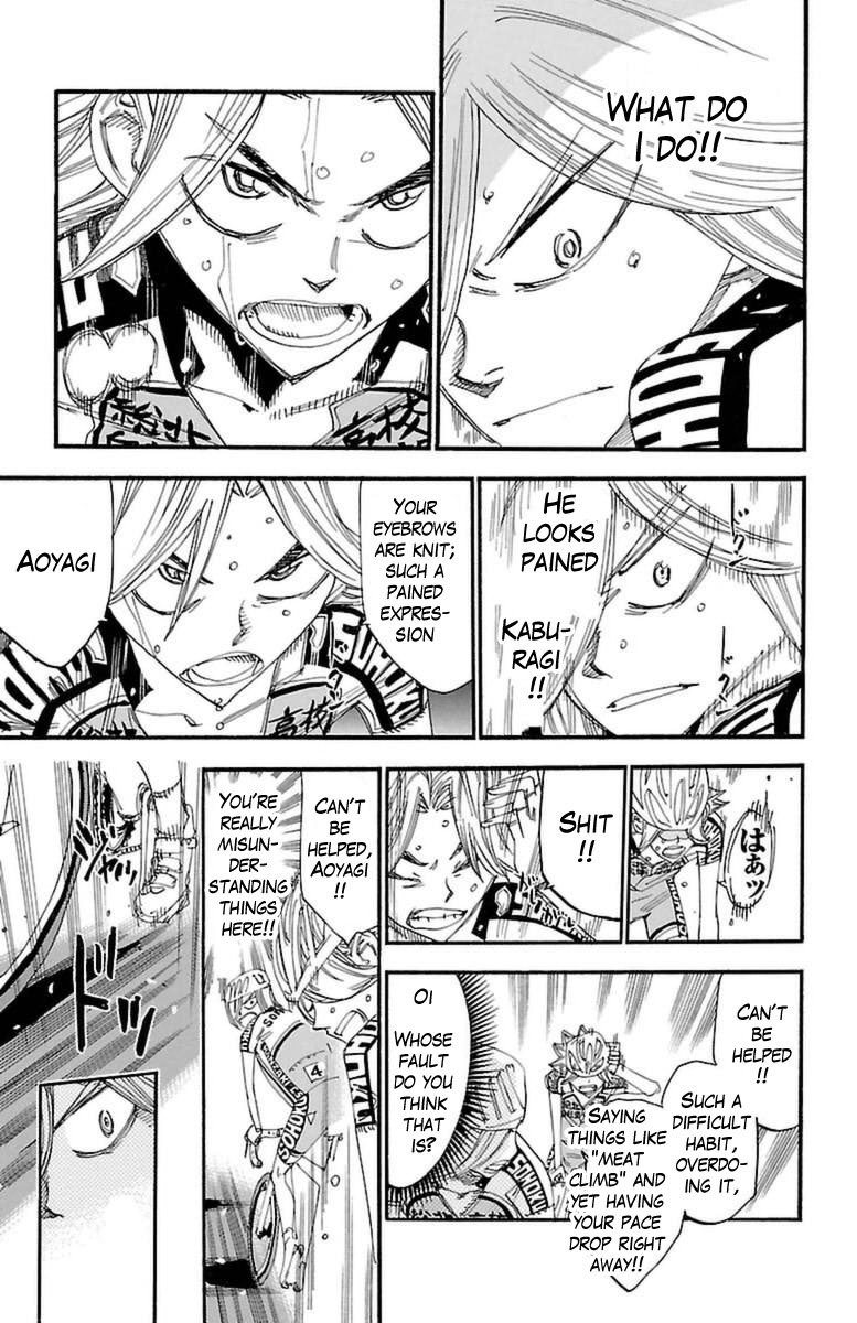 Yowamushi Pedal Chapter 363 page 14 - Chapter 363: The Baton of Hope