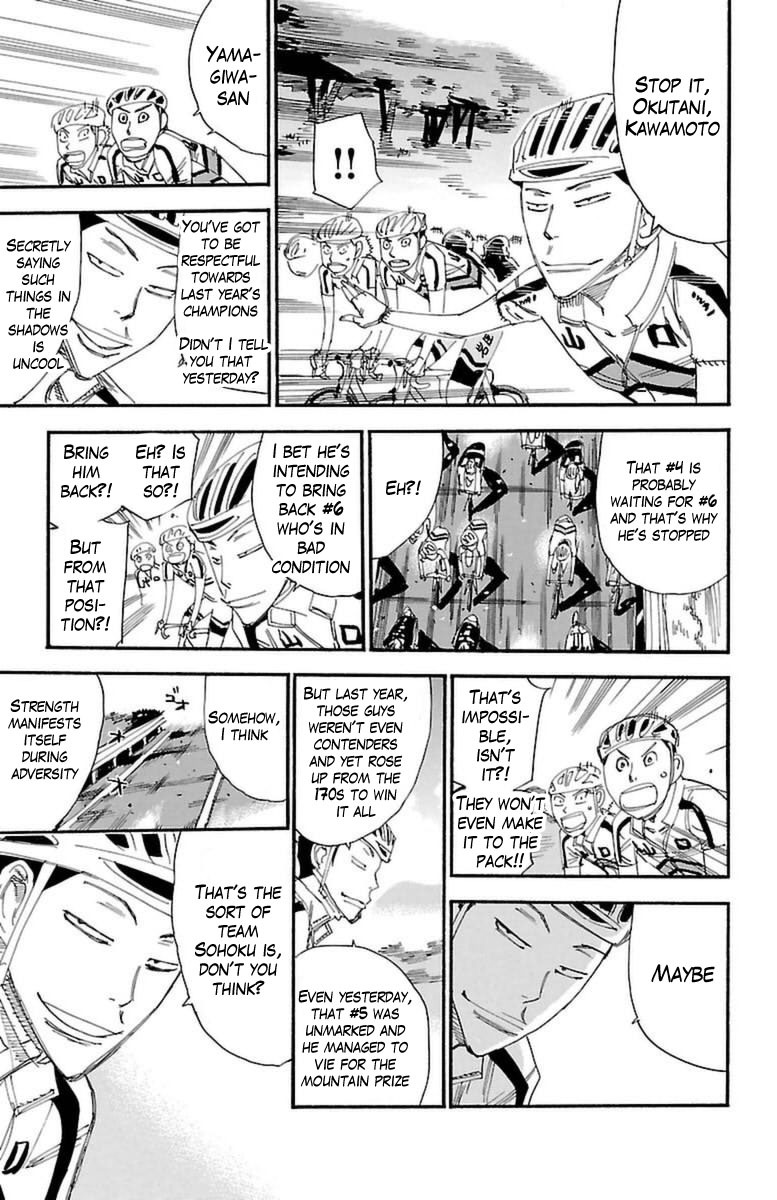 Yowamushi Pedal Chapter 363 page 16 - Chapter 363: The Baton of Hope