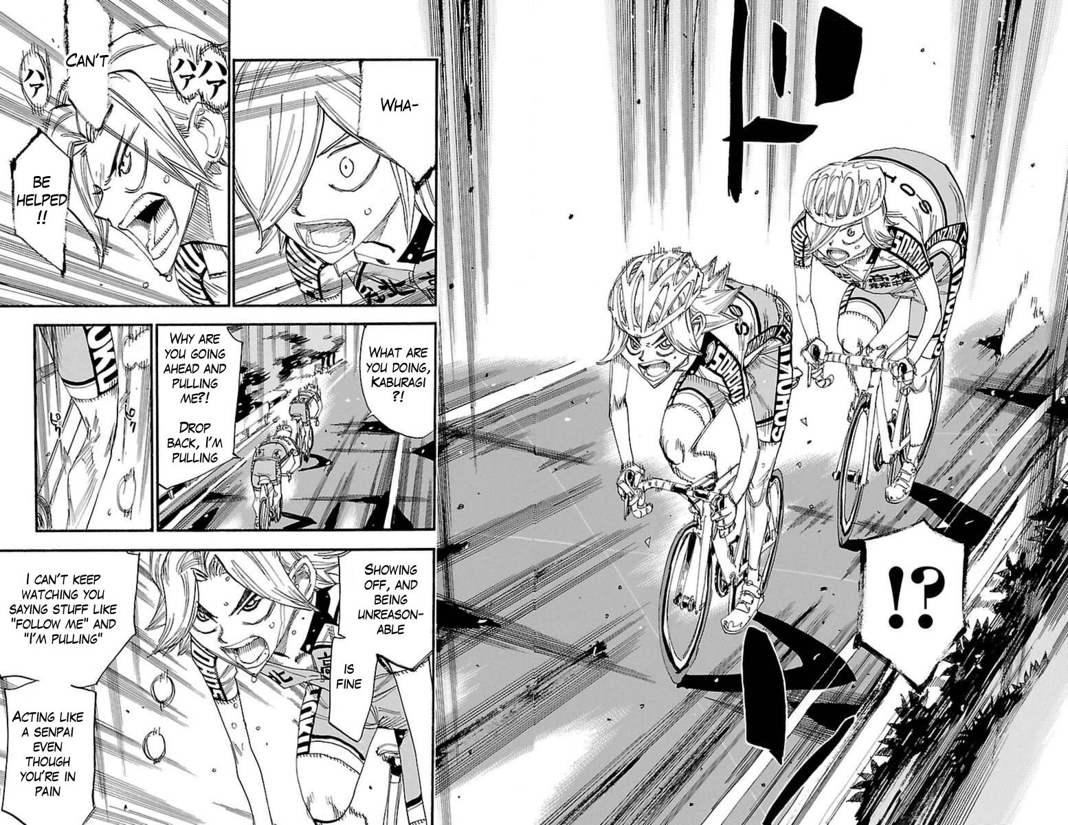 Yowamushi Pedal Chapter 363 page 17 - Chapter 363: The Baton of Hope