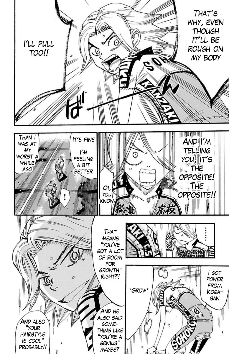 Yowamushi Pedal Chapter 363 page 18 - Chapter 363: The Baton of Hope
