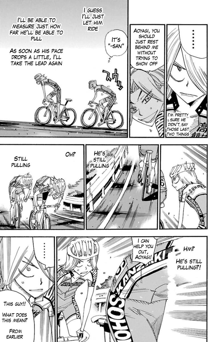 Yowamushi Pedal Chapter 363 page 19 - Chapter 363: The Baton of Hope