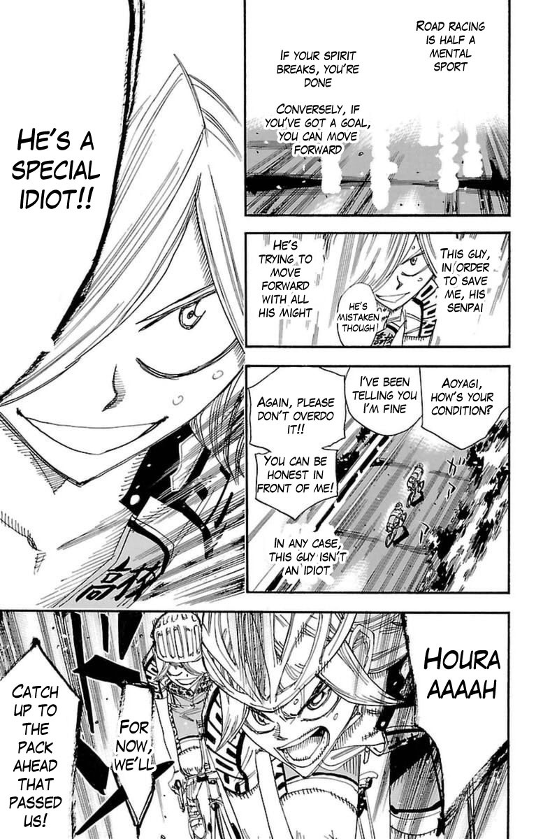 Yowamushi Pedal Chapter 363 page 21 - Chapter 363: The Baton of Hope