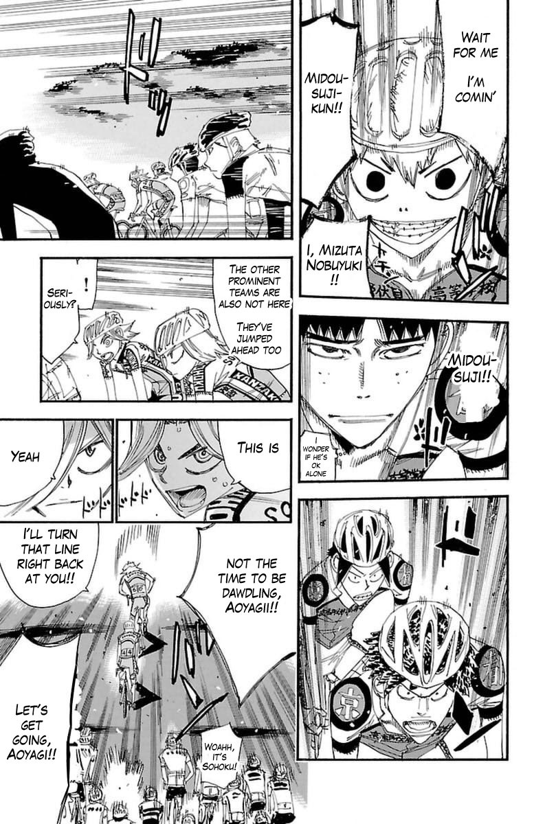 Yowamushi Pedal Chapter 364 page 13 - Chapter 364: The Two Who Can't Advance