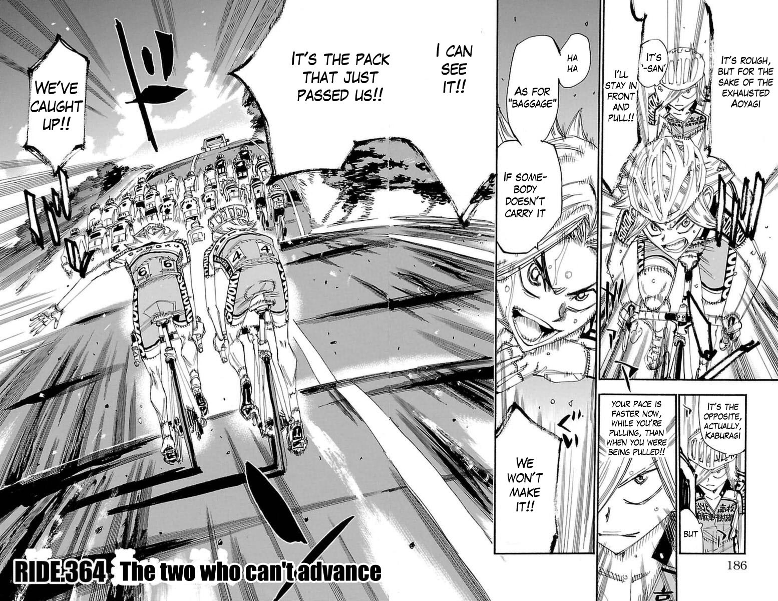 Yowamushi Pedal Chapter 364 page 2 - Chapter 364: The Two Who Can't Advance