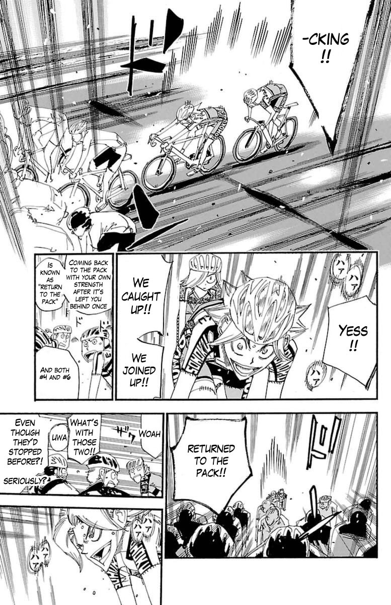 Yowamushi Pedal Chapter 364 page 4 - Chapter 364: The Two Who Can't Advance
