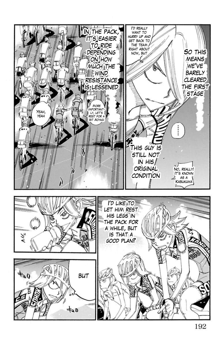 Yowamushi Pedal Chapter 364 page 7 - Chapter 364: The Two Who Can't Advance