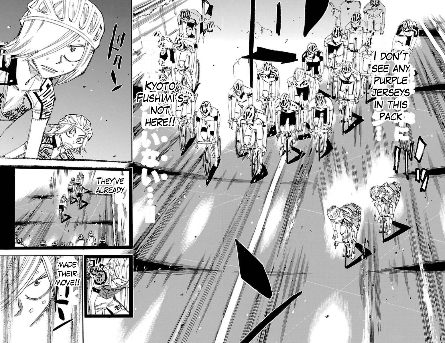 Yowamushi Pedal Chapter 364 page 9 - Chapter 364: The Two Who Can't Advance