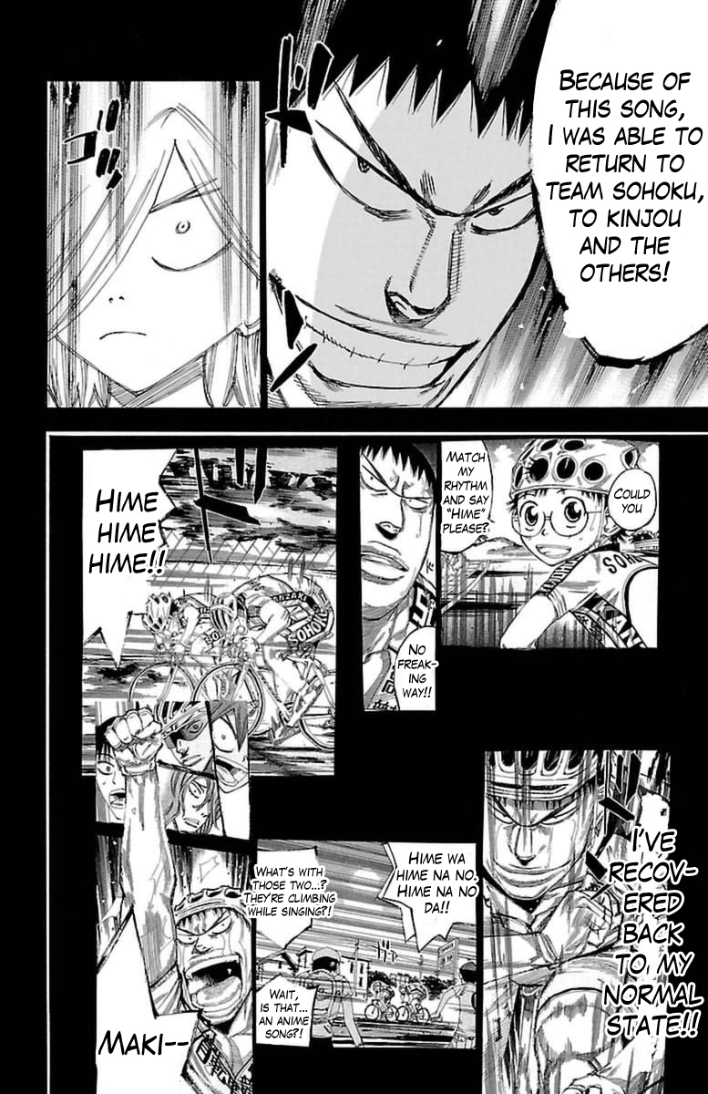 Yowamushi Pedal Chapter 365 page 11 - Chapter 365: Ani-Song