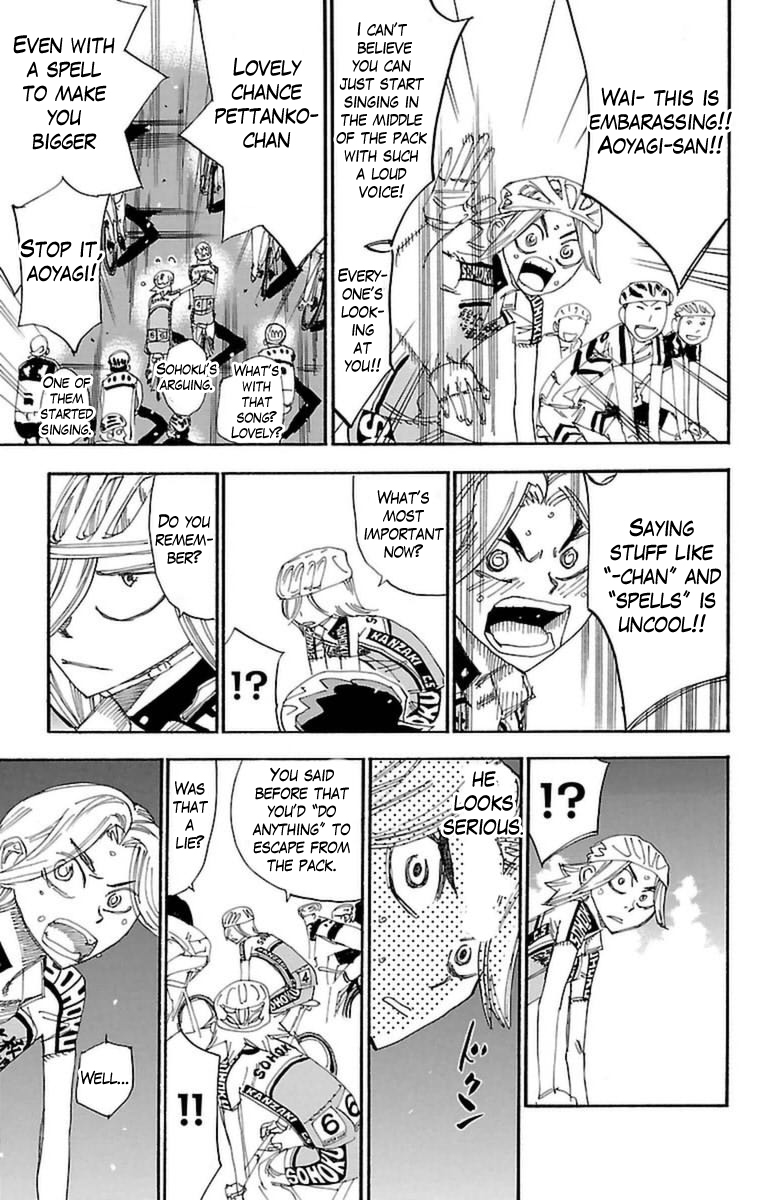Yowamushi Pedal Chapter 365 page 14 - Chapter 365: Ani-Song